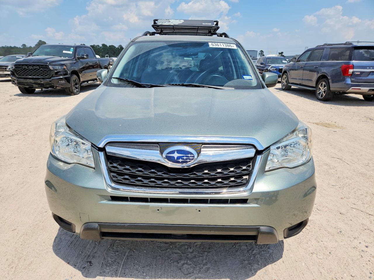 2015 Subaru Forester 2.5i Premium Green vin: JF2SJADC0FH451912