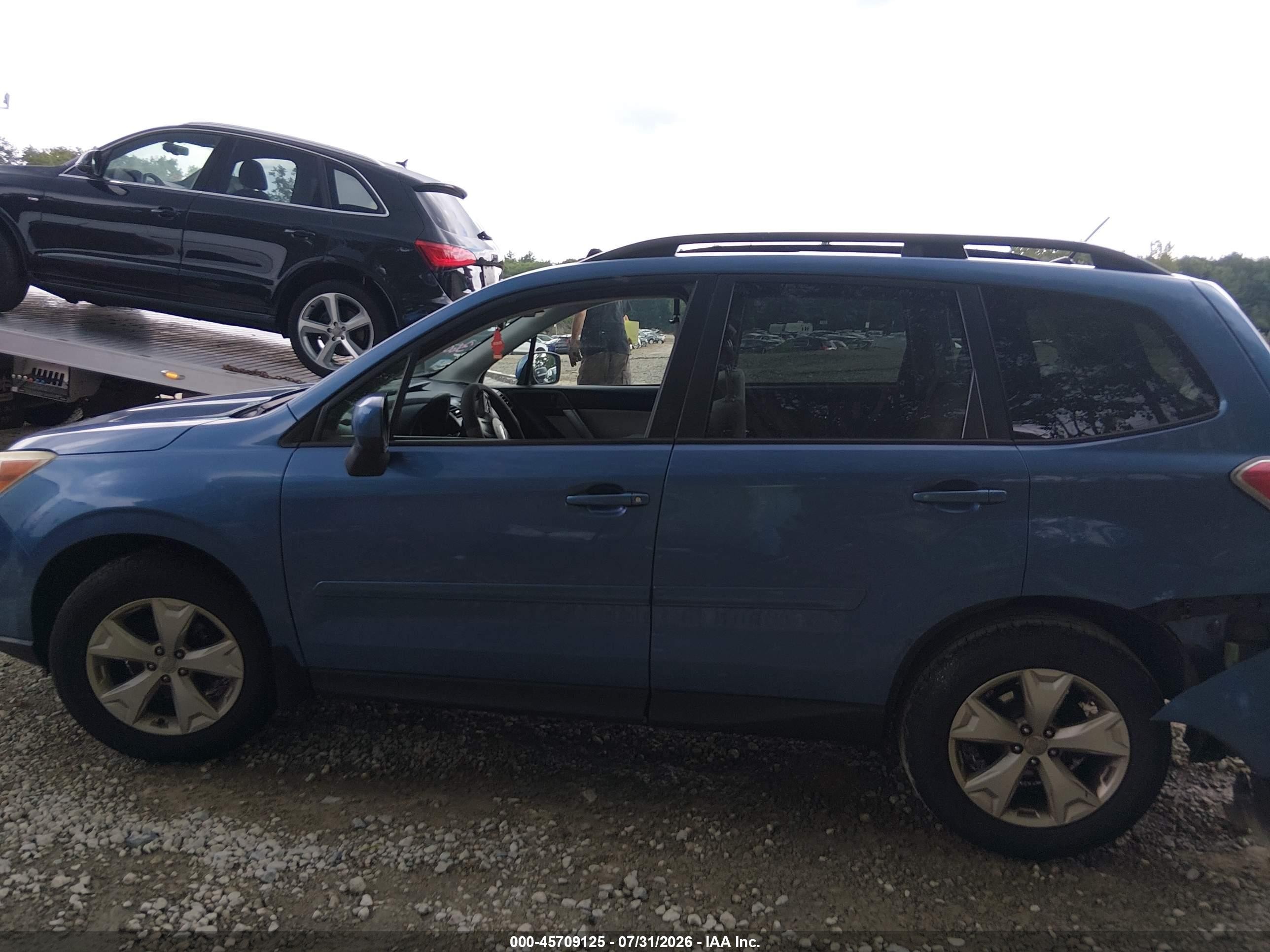 2015 Subaru Forester 2.5i Premium Black vin: JF2SJADC0FH479483