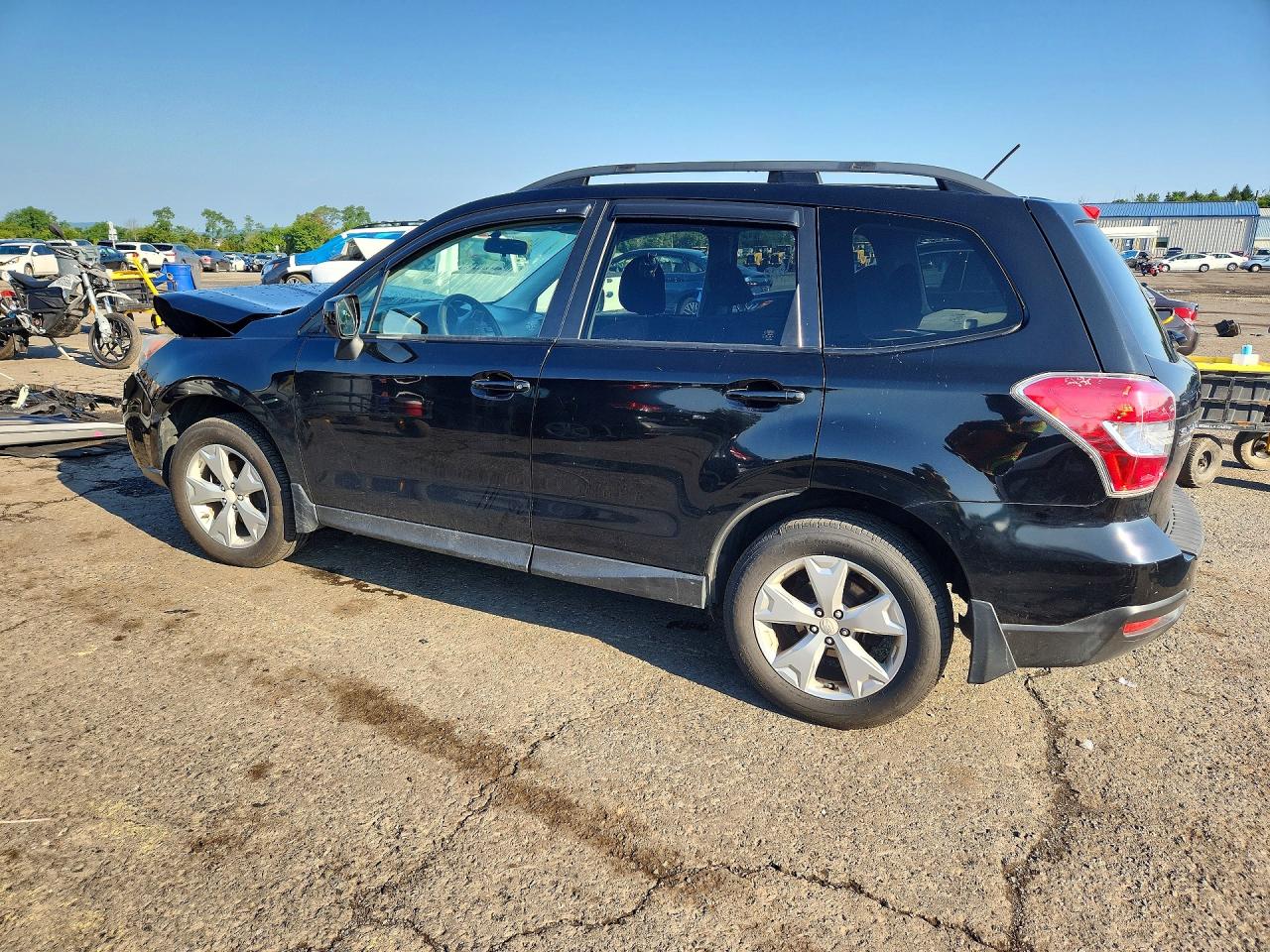 2015 Subaru Forester 2.5i Premium Black vin: JF2SJADC0FH499216