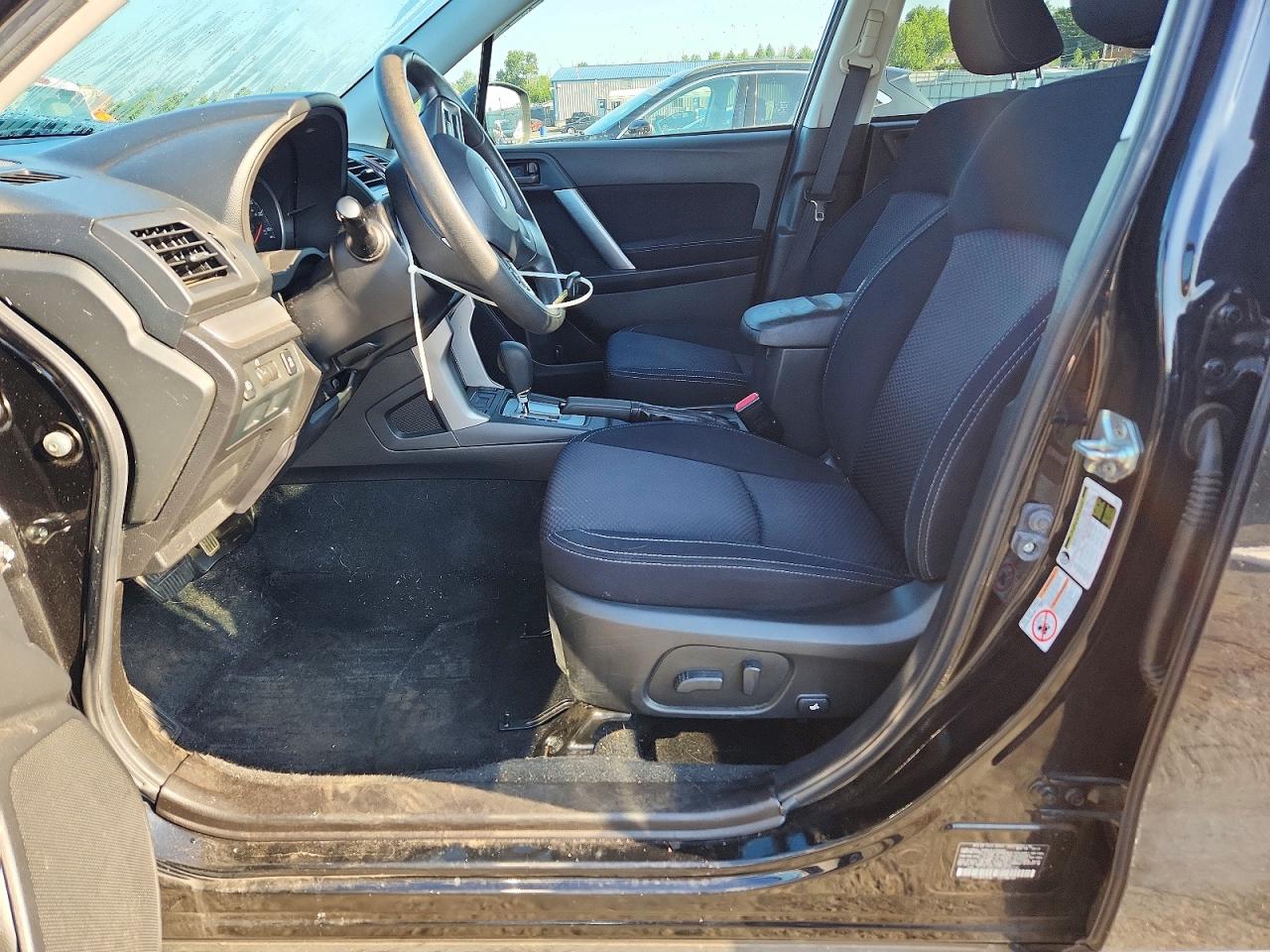 2015 Subaru Forester 2.5i Premium Black vin: JF2SJADC0FH499216