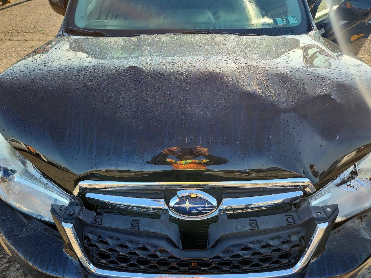 2015 Subaru Forester 2.5i Premium Black vin: JF2SJADC0FH499216