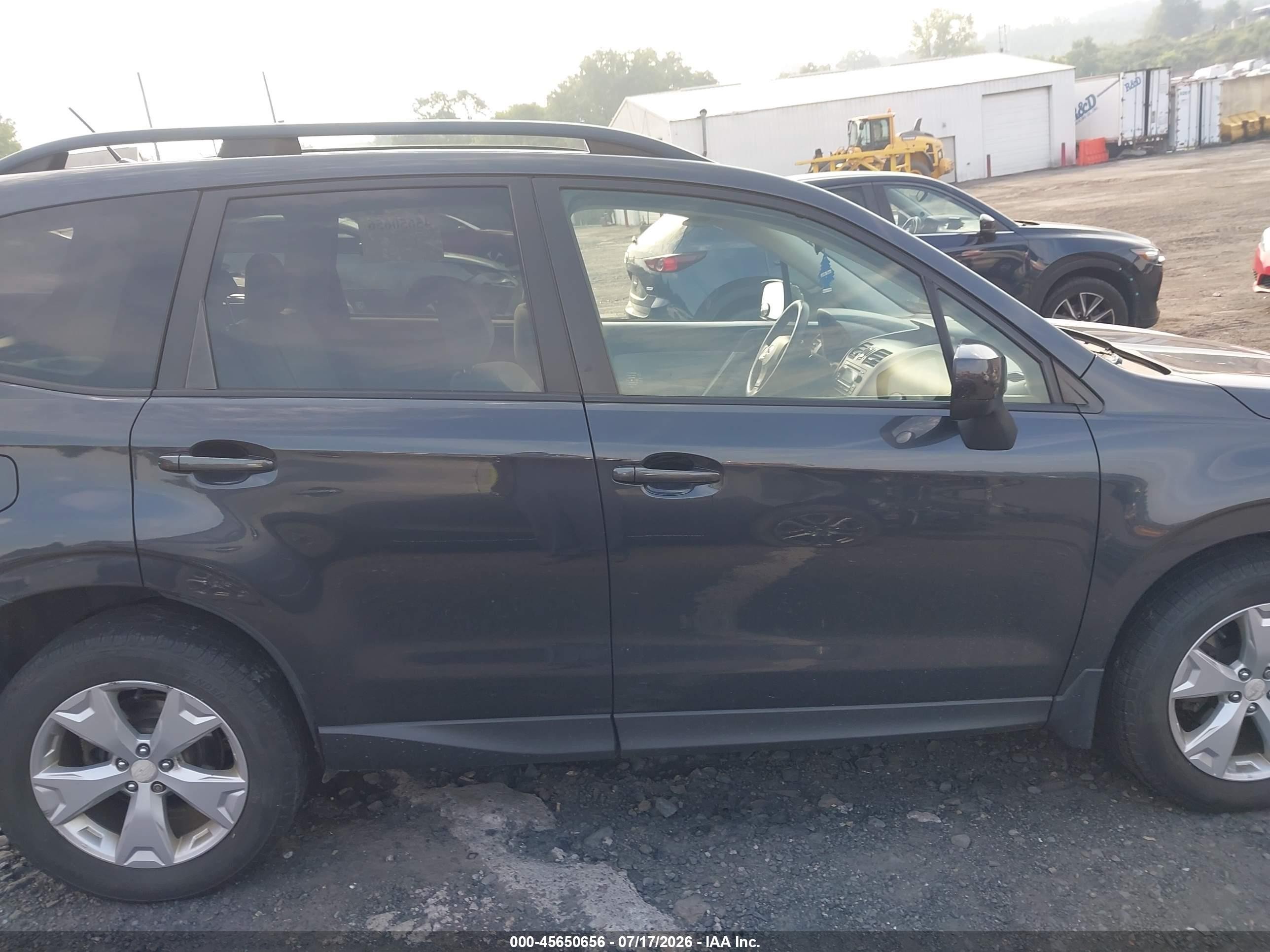 2015 Subaru Forester 2.5i Premium Gray vin: JF2SJADC0FH522994