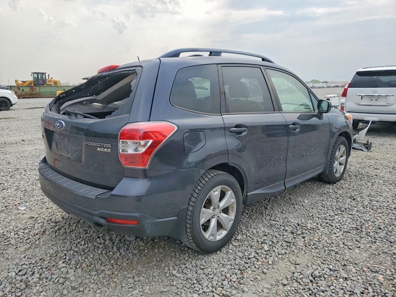 2015 Subaru Forester 2.5i Premium Черный vin: JF2SJADC0FH535907