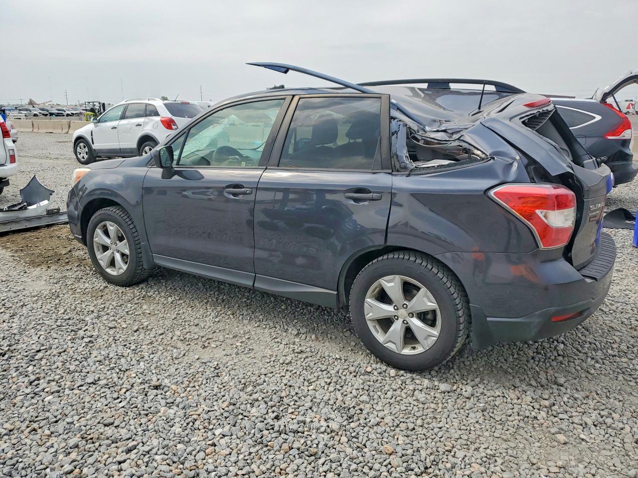 2015 Subaru Forester 2.5i Premium Черный vin: JF2SJADC0FH535907