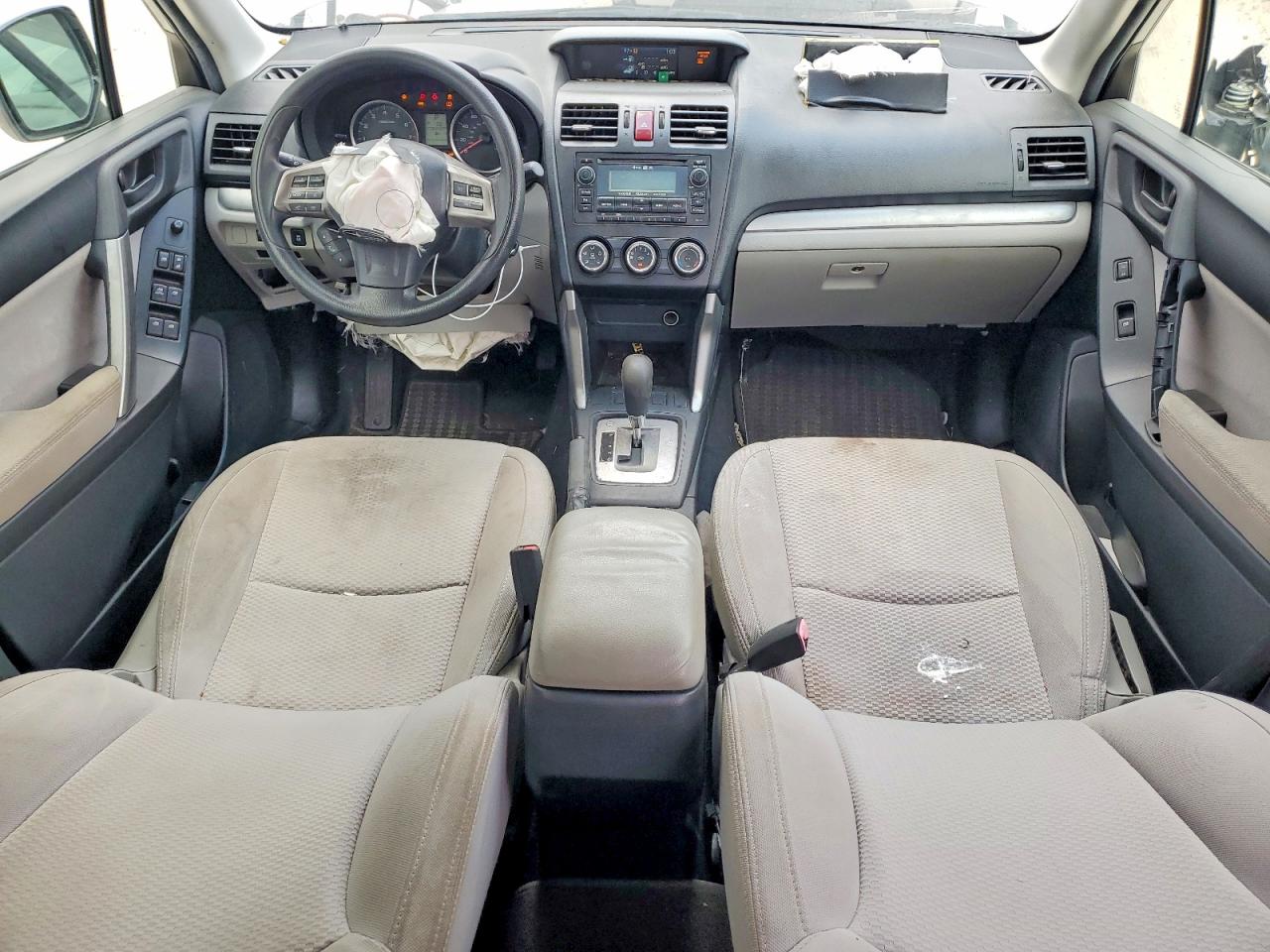 2015 Subaru Forester 2.5i Premium Silver vin: JF2SJADC0FH536782