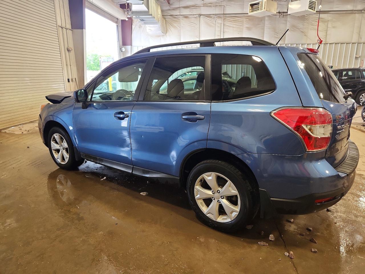 2015 Subaru Forester 2.5i Premium Blue vin: JF2SJADC0FH563707