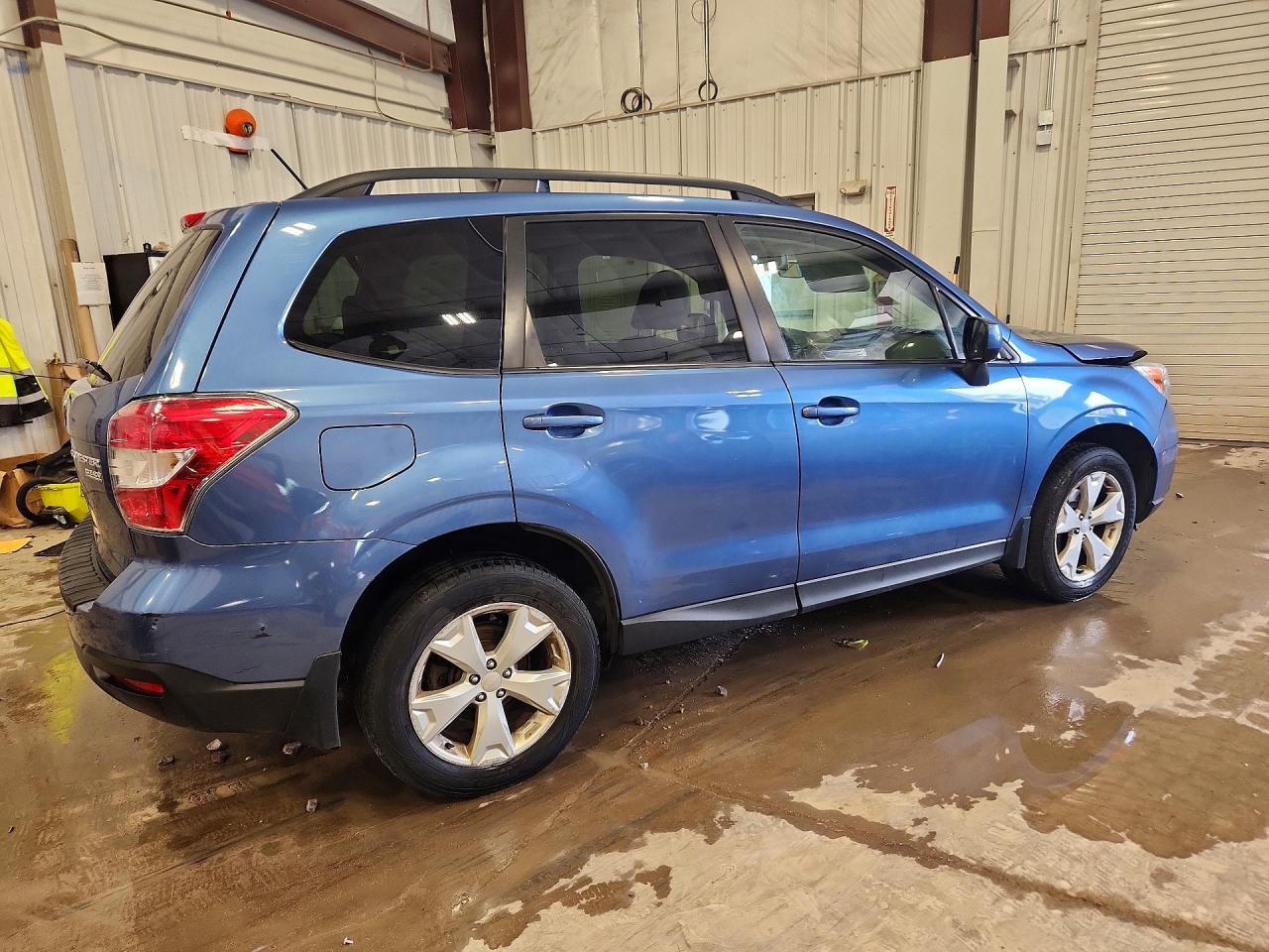 2015 Subaru Forester 2.5i Premium Blue vin: JF2SJADC0FH563707