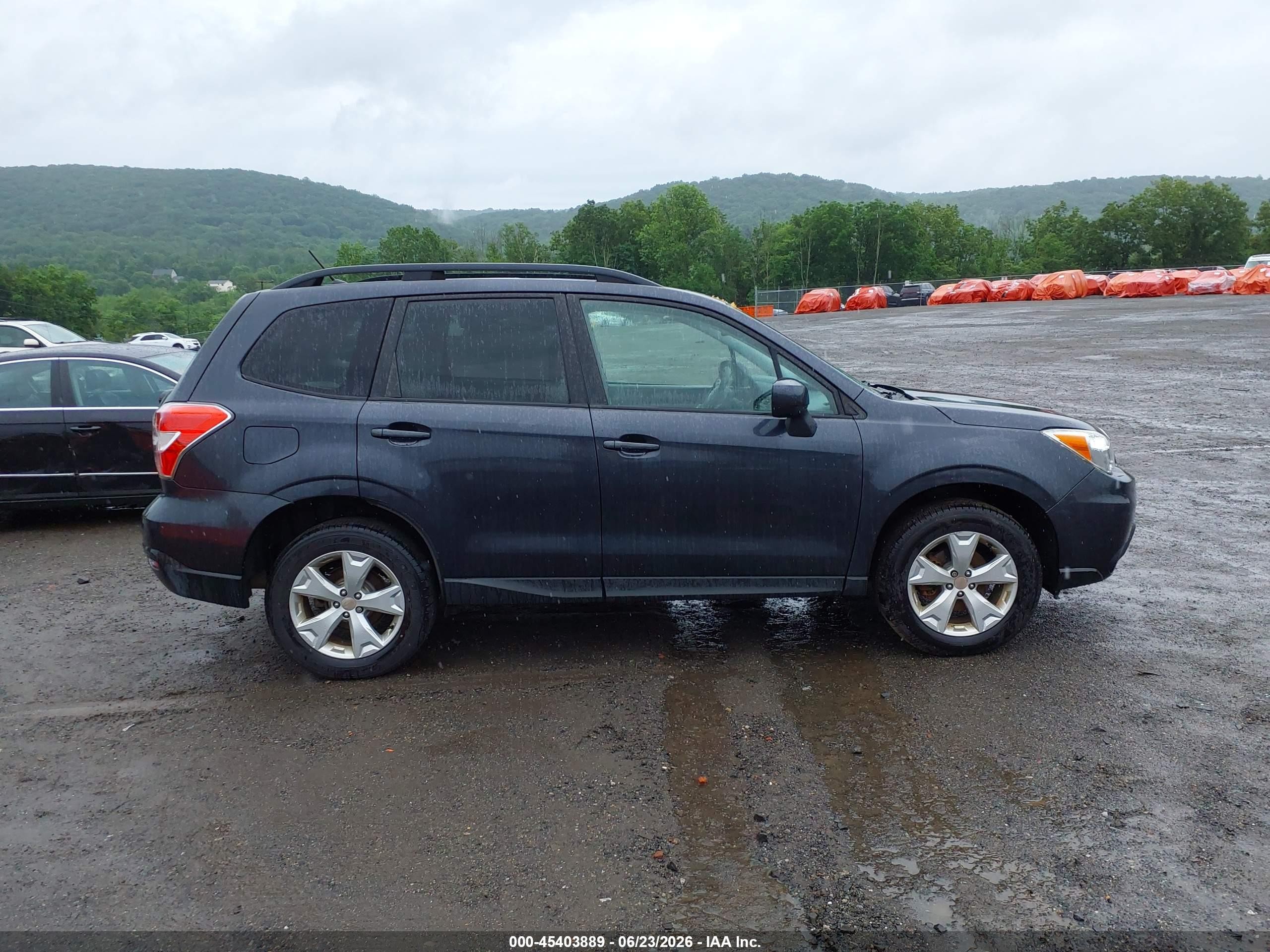 2015 Subaru Forester 2.5i Premium Серый vin: JF2SJADC0FH582189