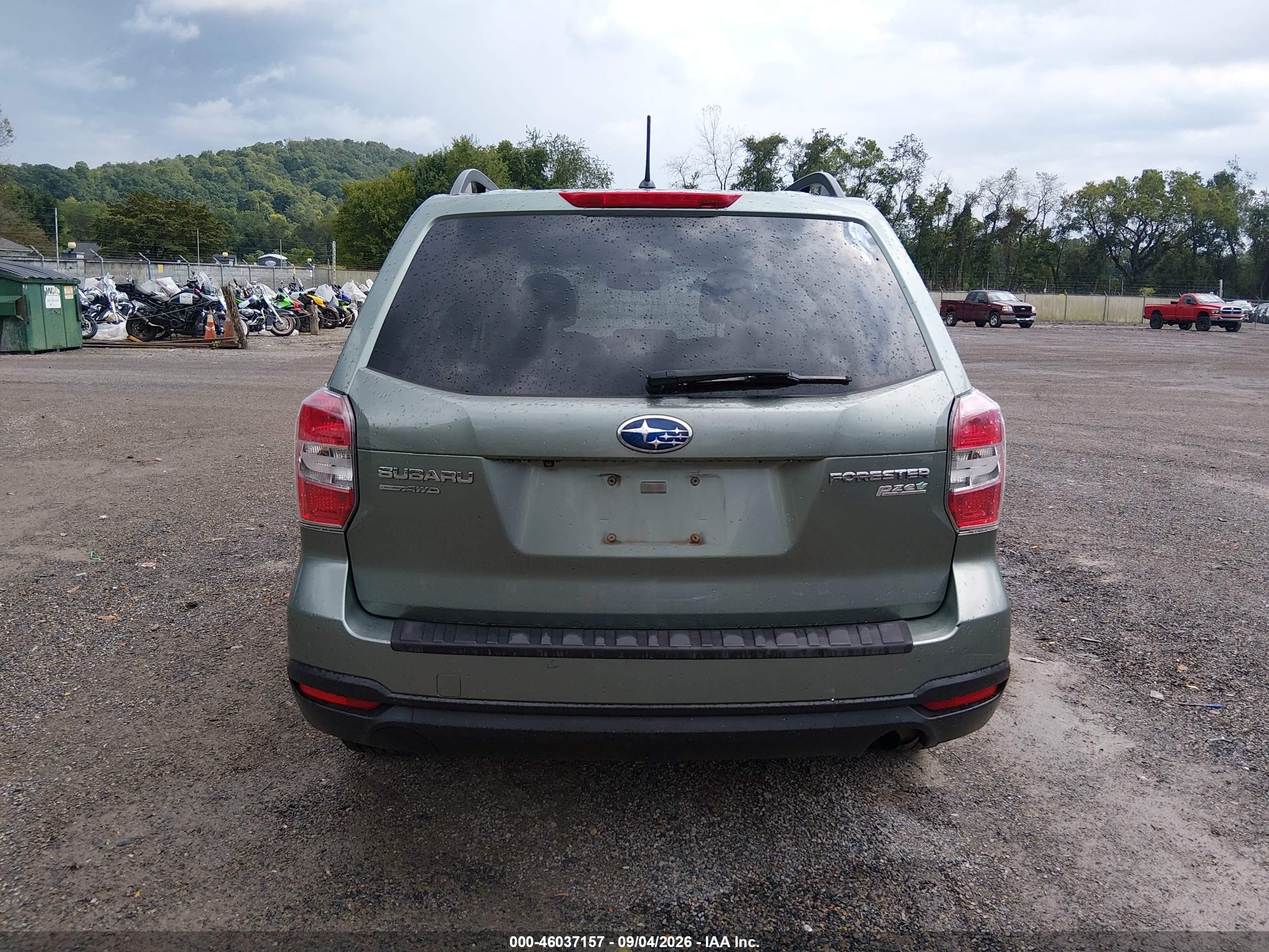 2014 Subaru Forester 2.5i Premium Green vin: JF2SJADC1EH414611