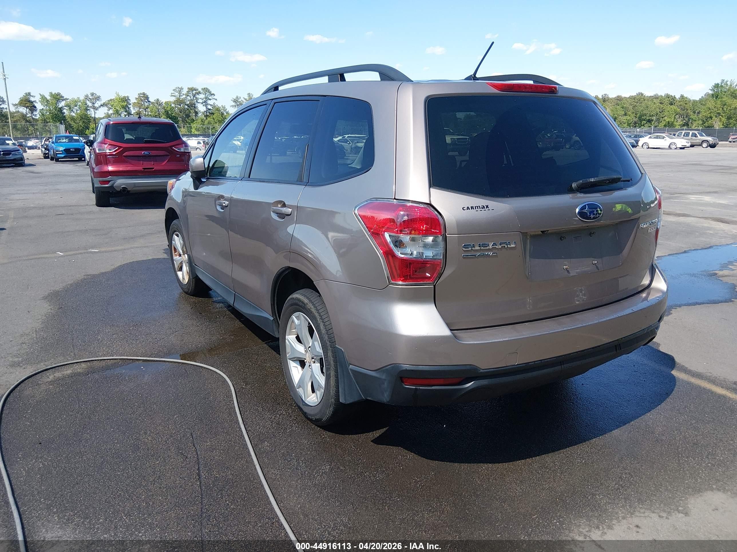 2015 Subaru Forester 2.5i Premium Brown vin: JF2SJADC1FH403013
