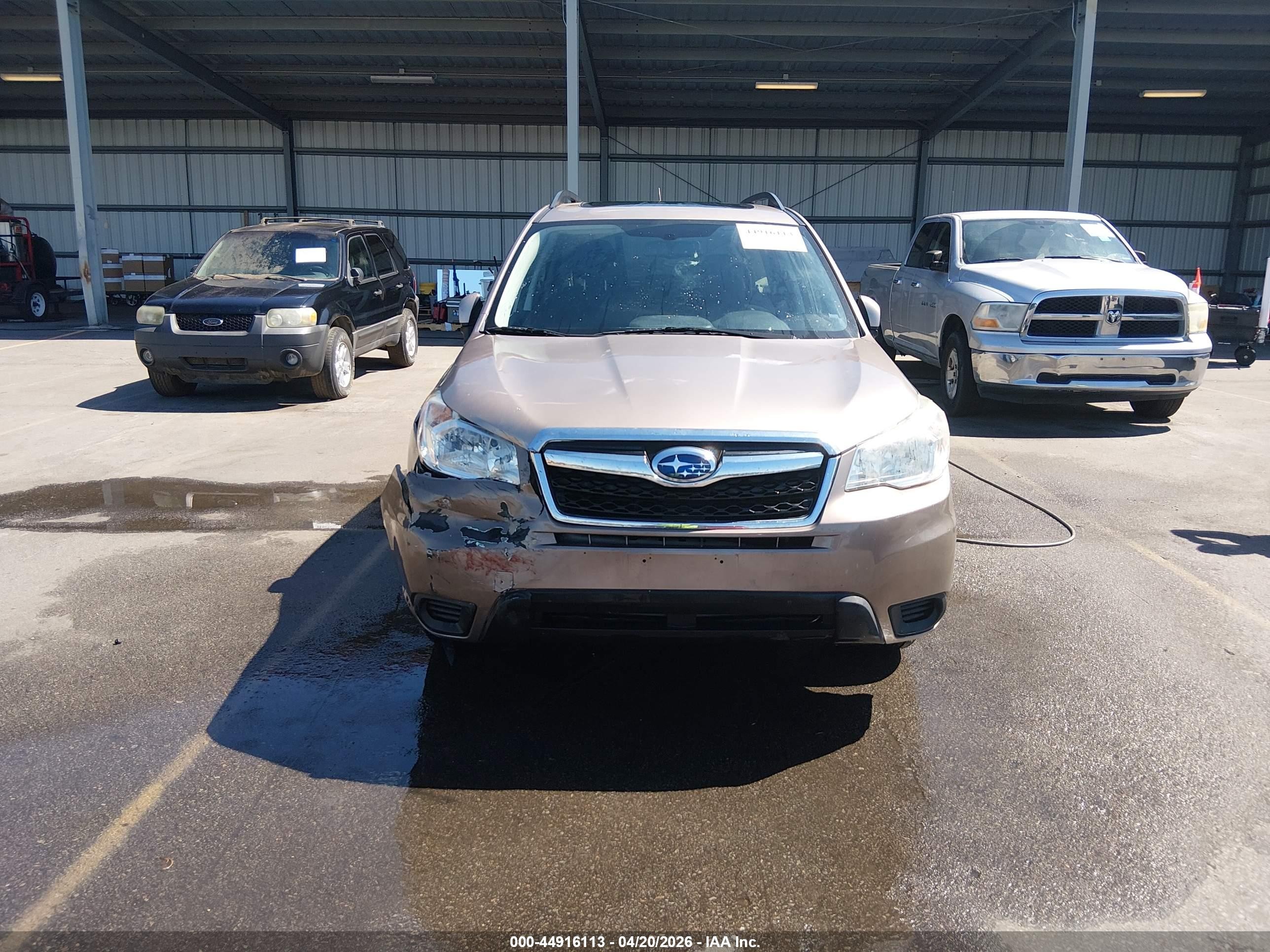 2015 Subaru Forester 2.5i Premium Brown vin: JF2SJADC1FH403013