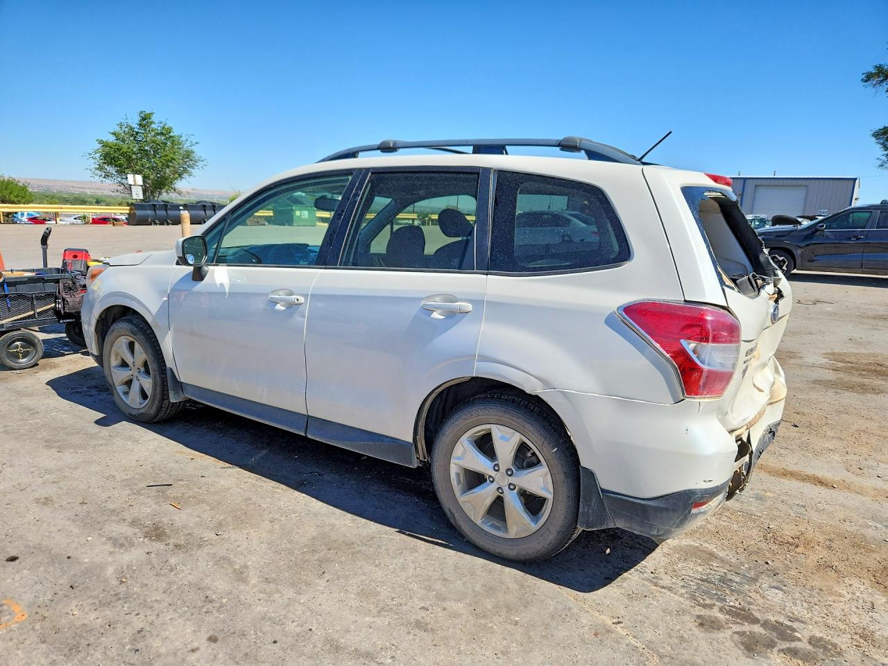 2015 Subaru Forester 2.5i Premium Белый vin: JF2SJADC1FH408146