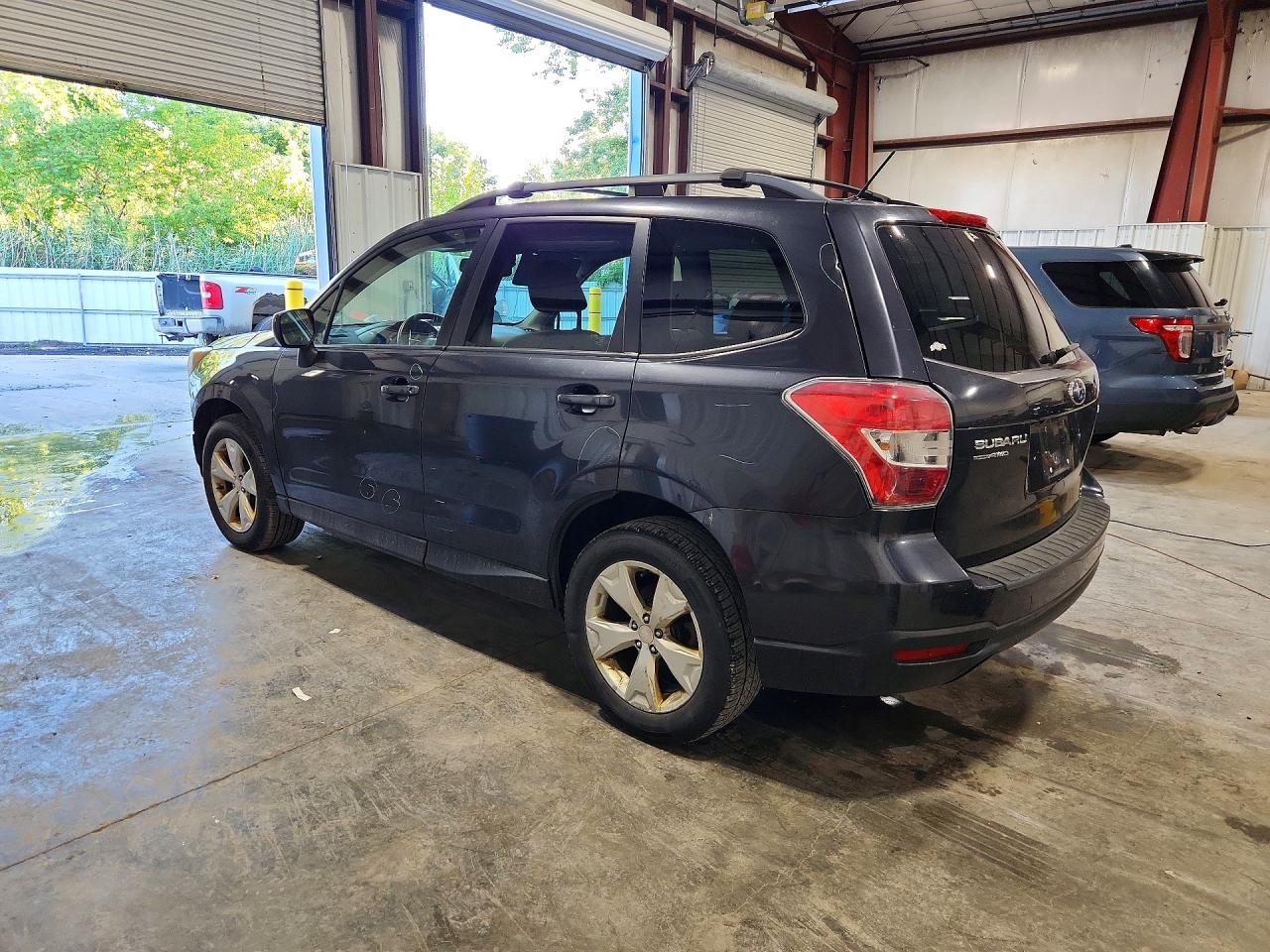 2015 Subaru Forester 2.5i Premium Gray vin: JF2SJADC1FH415839