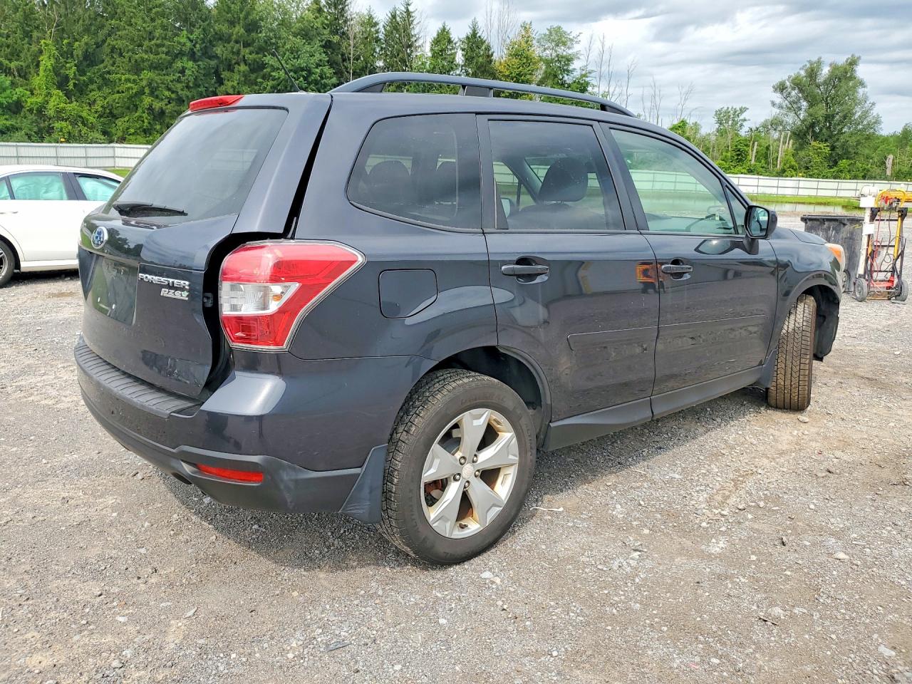 2015 Subaru Forester 2.5i Premium Серый vin: JF2SJADC1FH450722