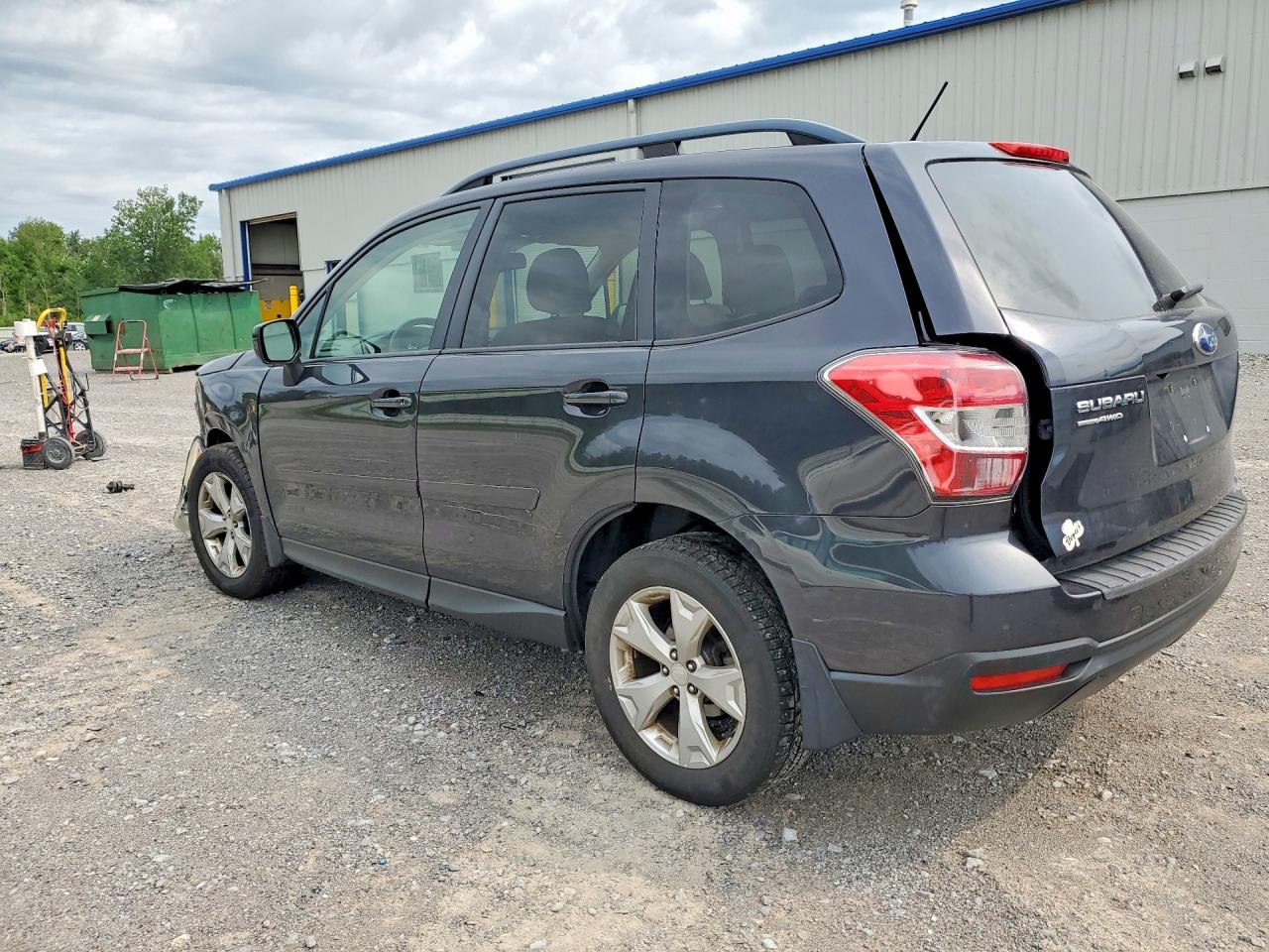 2015 Subaru Forester 2.5i Premium Серый vin: JF2SJADC1FH450722