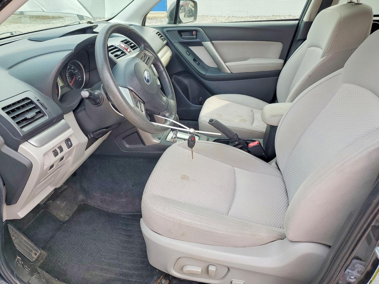 2015 Subaru Forester 2.5i Premium Серый vin: JF2SJADC1FH450722