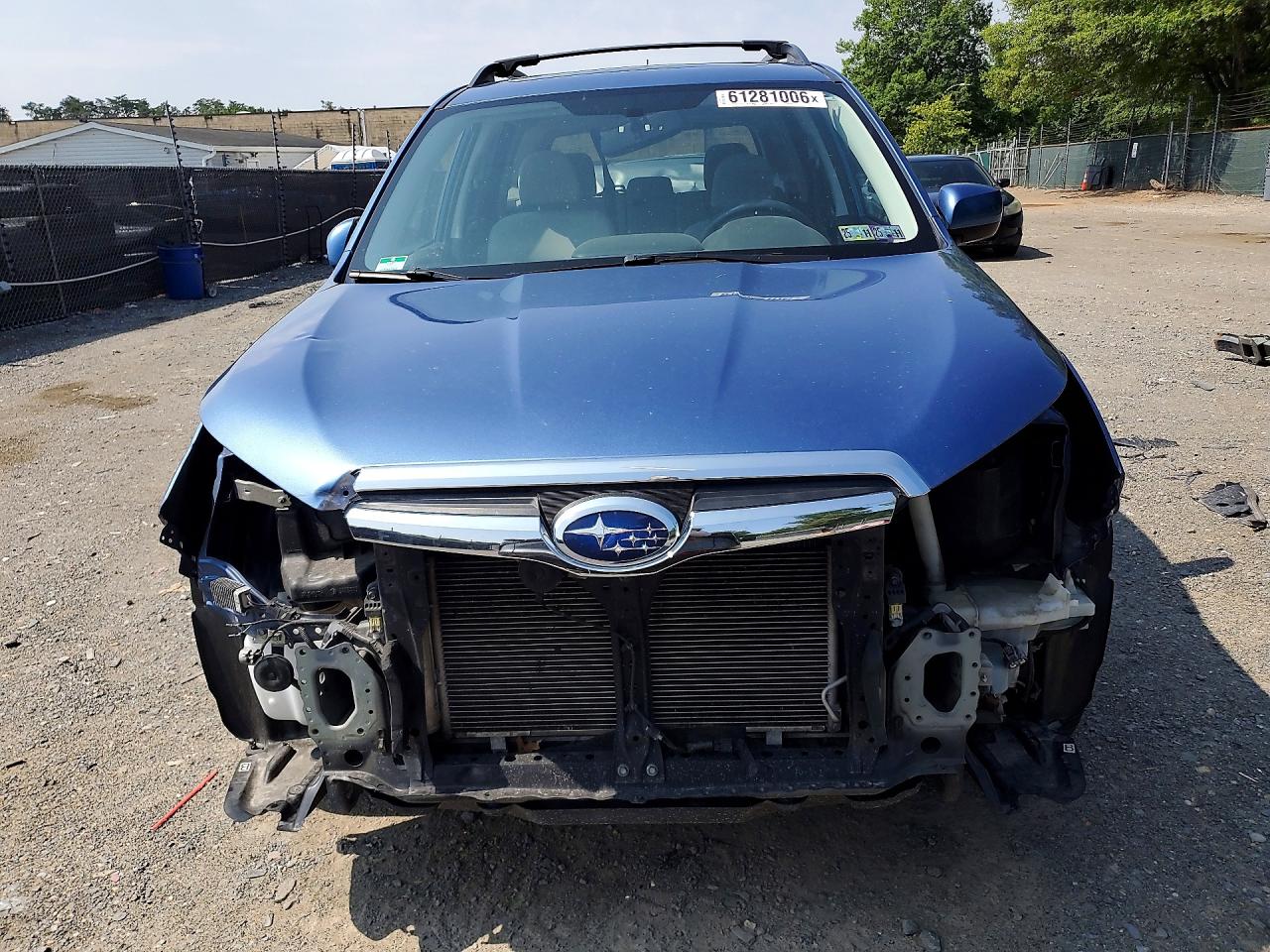 2015 Subaru Forester 2.5i Premium Blue vin: JF2SJADC1FH479735