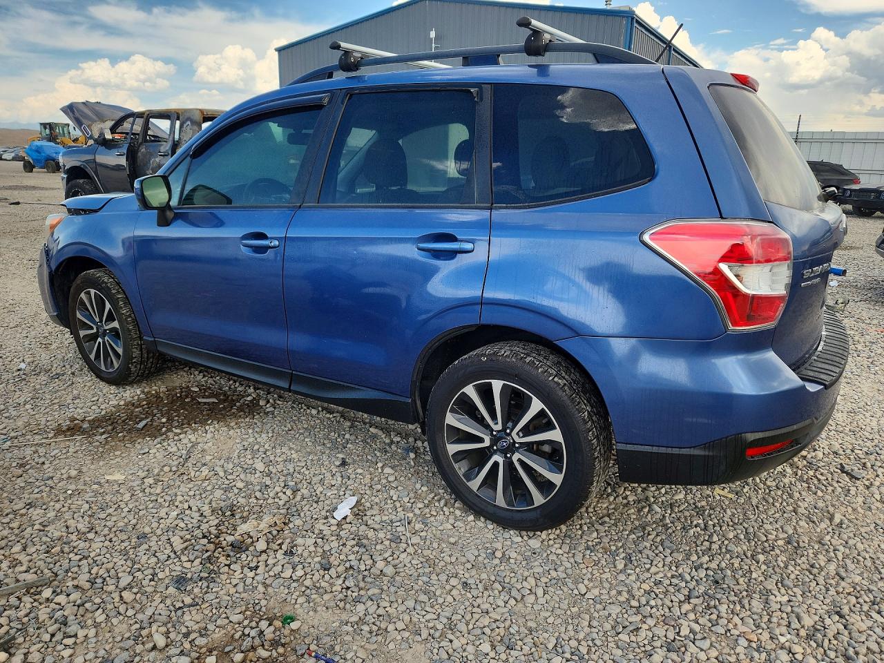 2015 Subaru Forester 2.5i Premium Blue vin: JF2SJADC1FH488001