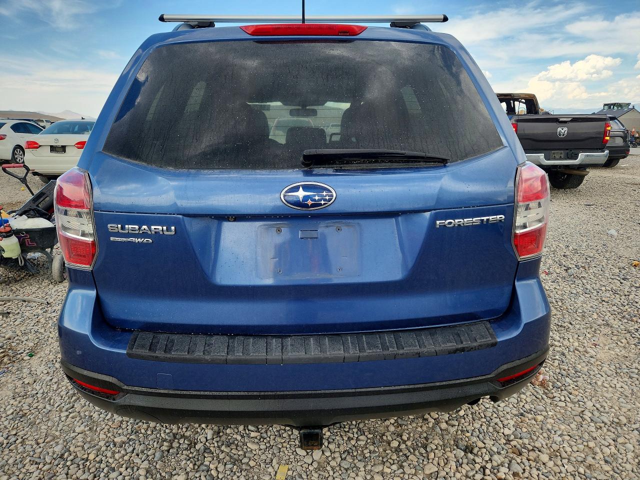 2015 Subaru Forester 2.5i Premium Blue vin: JF2SJADC1FH488001