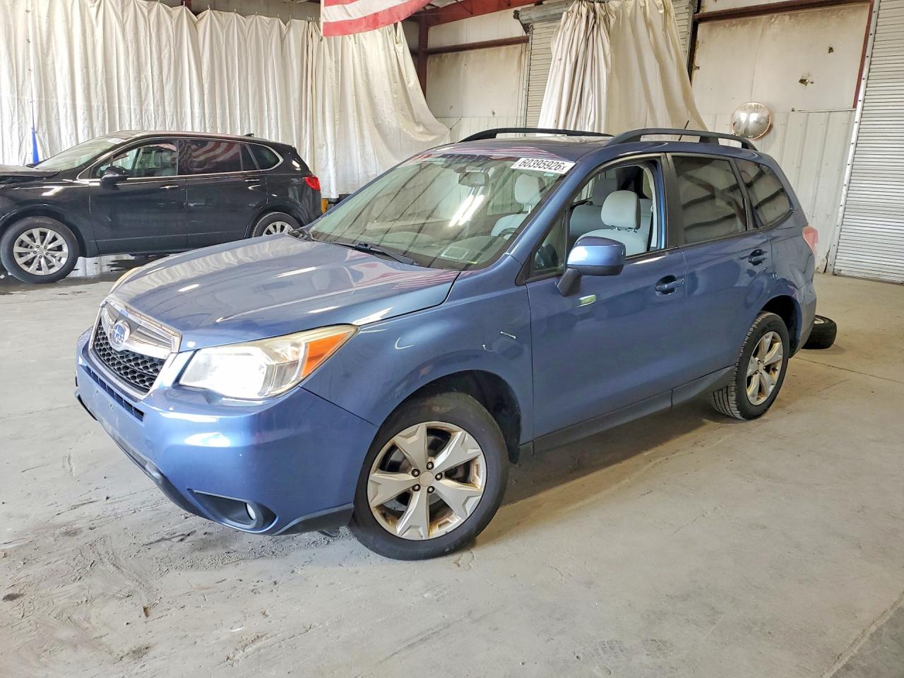 2015 Subaru Forester 2.5i Premium Blue vin: JF2SJADC1FH488936
