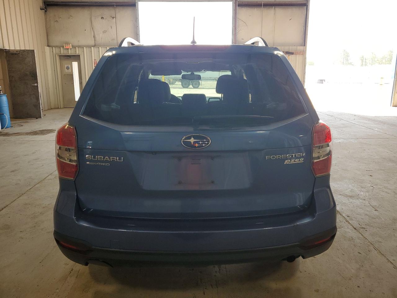 2015 Subaru Forester 2.5i Premium Blue vin: JF2SJADC1FH488936