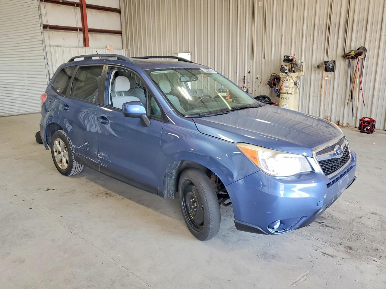 2015 Subaru Forester 2.5i Premium Blue vin: JF2SJADC1FH488936