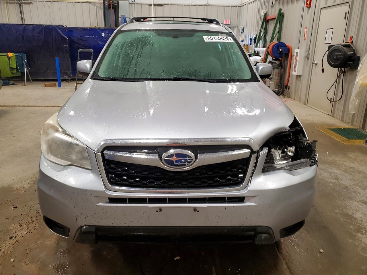 2015 Subaru Forester 2.5i Premium Silver vin: JF2SJADC1FH489973