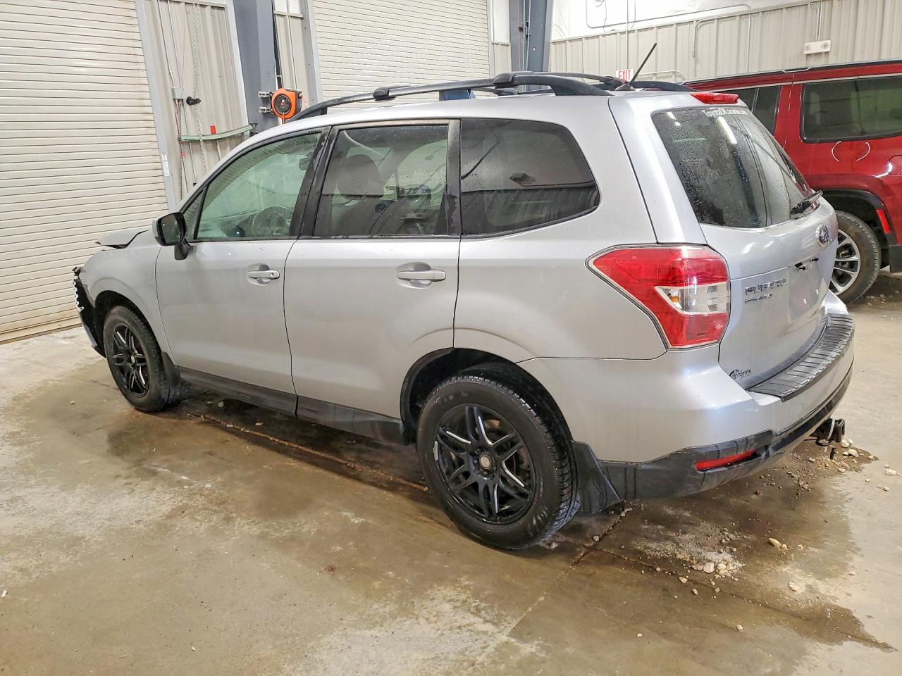 2015 Subaru Forester 2.5i Premium Silver vin: JF2SJADC1FH489973