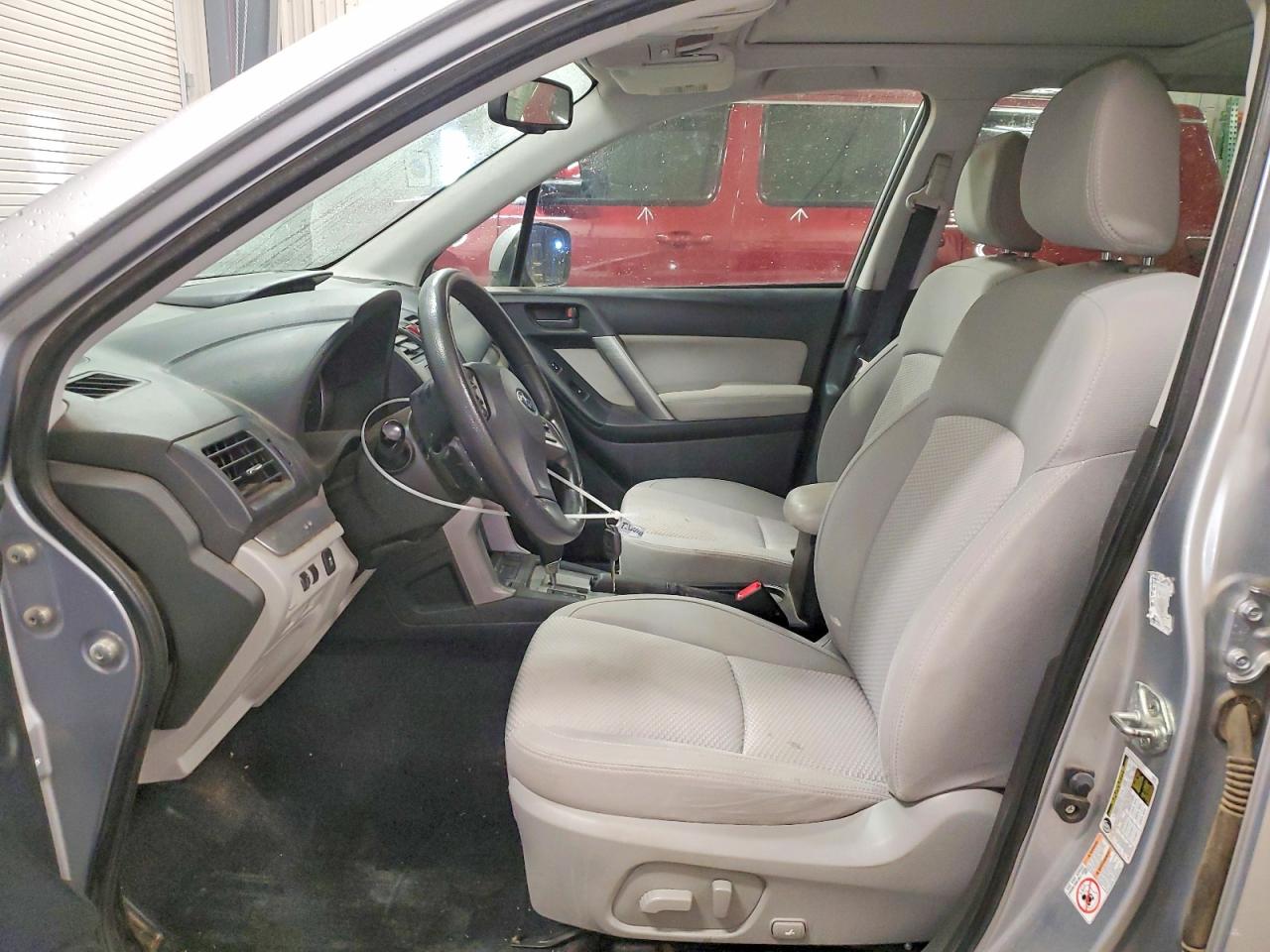 2015 Subaru Forester 2.5i Premium Silver vin: JF2SJADC1FH489973