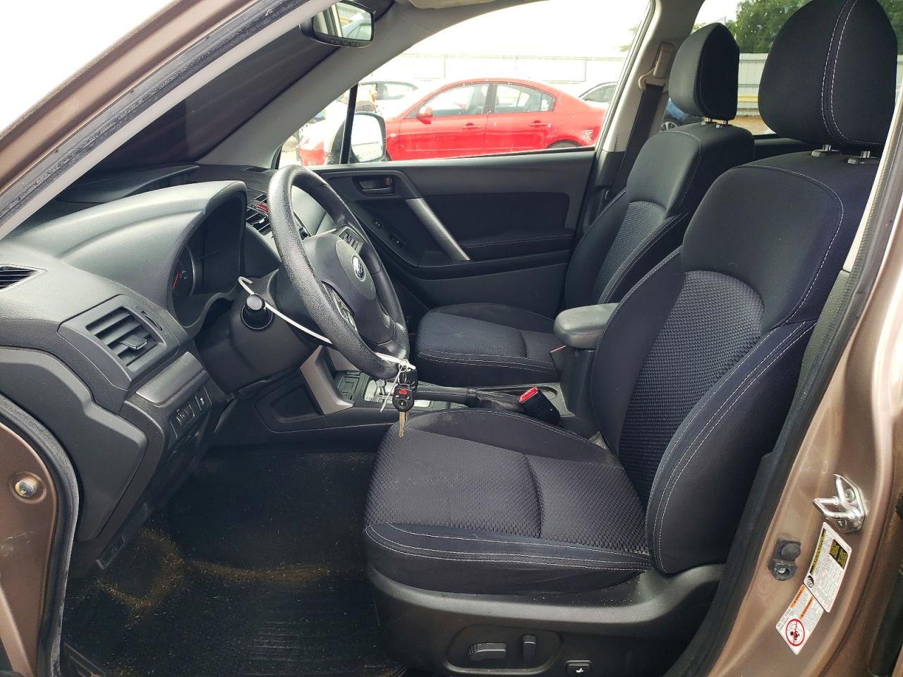 2015 Subaru Forester 2.5i Premium Tan vin: JF2SJADC1FH512412
