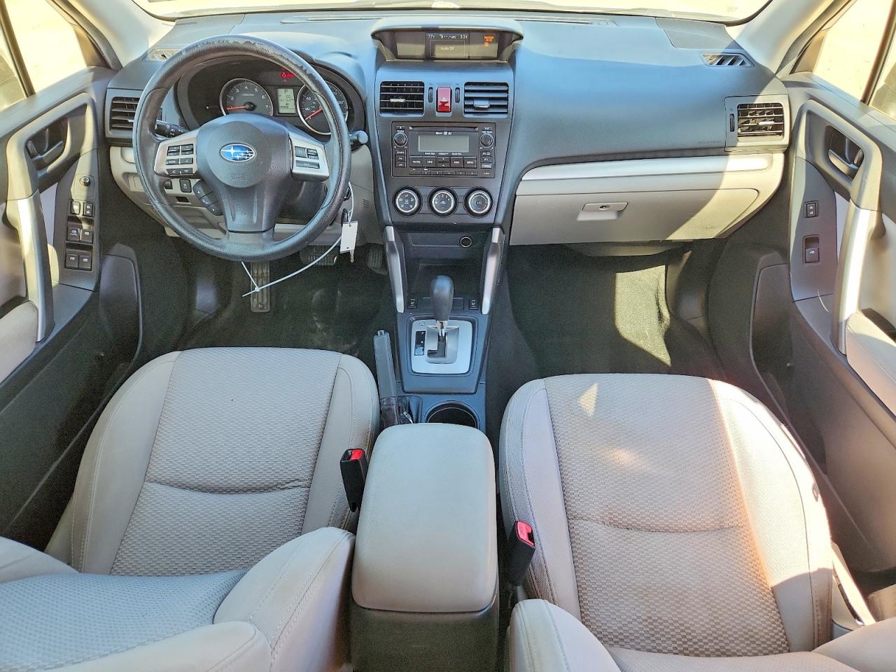 2015 Subaru Forester 2.5i Premium White vin: JF2SJADC1FH549735