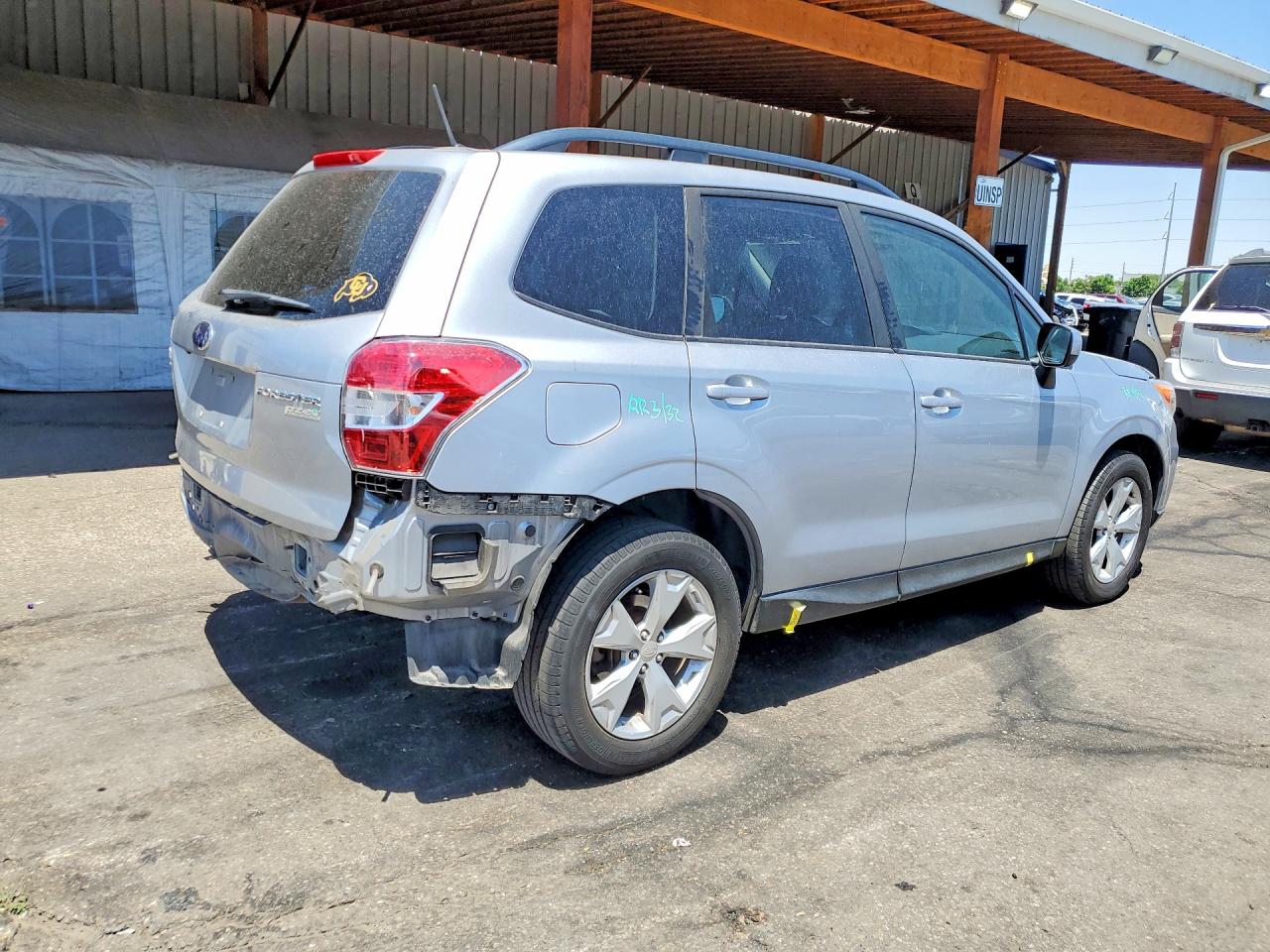 2015 Subaru Forester 2.5i Premium Silver vin: JF2SJADC1FH550979
