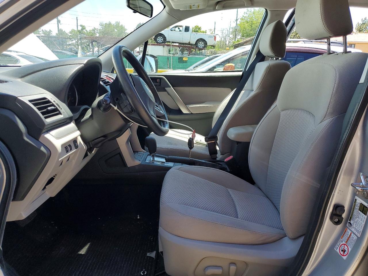 2015 Subaru Forester 2.5i Premium Silver vin: JF2SJADC1FH550979