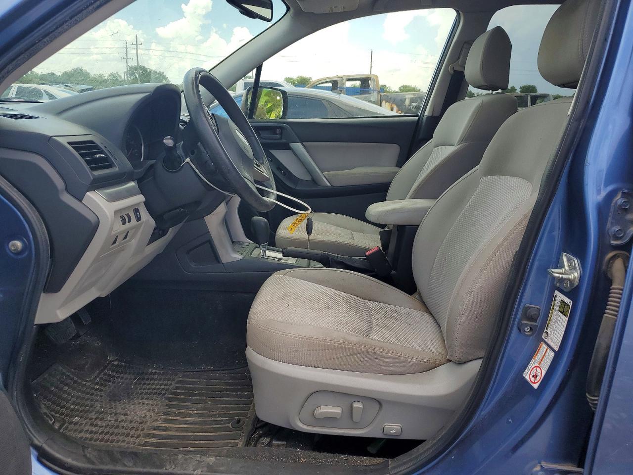 2015 Subaru Forester 2.5i Premium Blue vin: JF2SJADC1FH597154