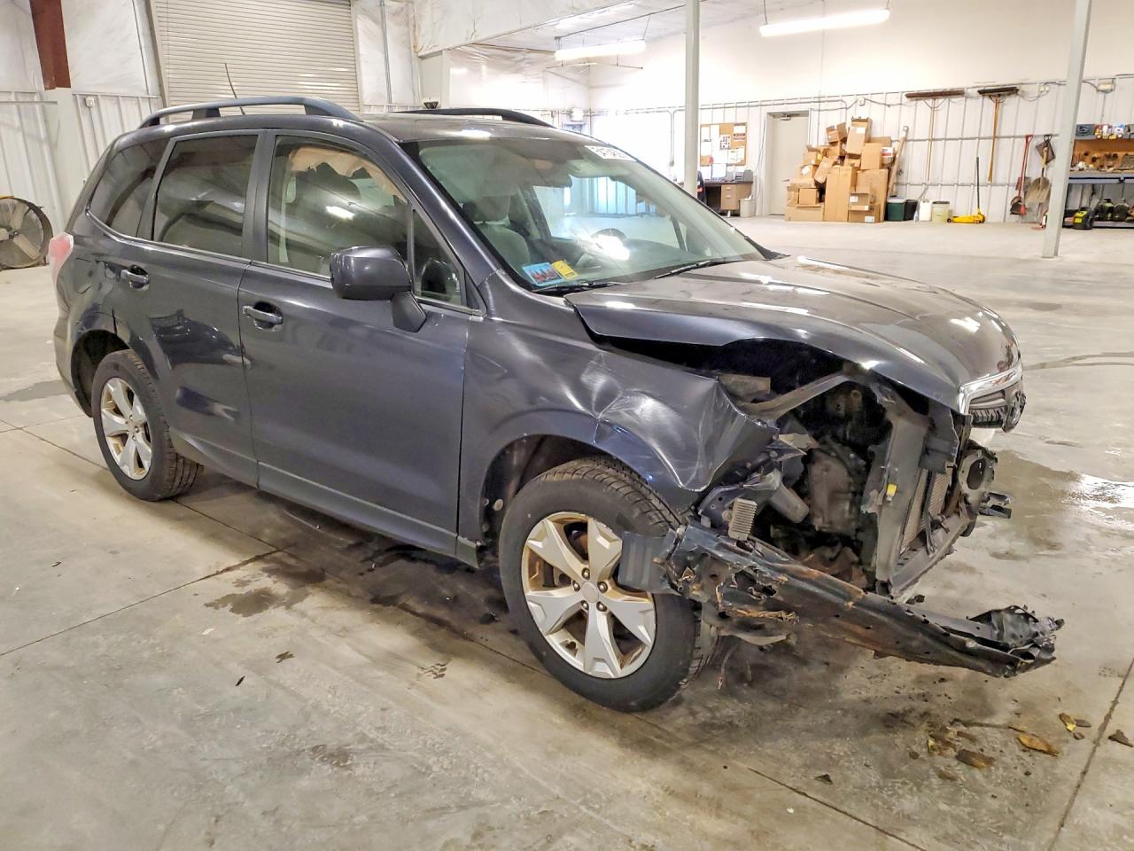 2015 Subaru Forester Charcoal vin: JF2SJADC1FH806375