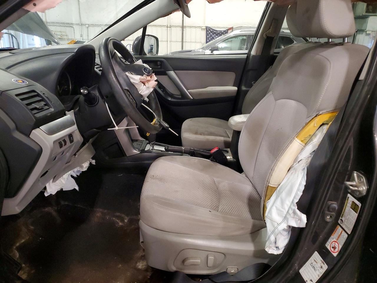 2015 Subaru Forester Charcoal vin: JF2SJADC1FH806375