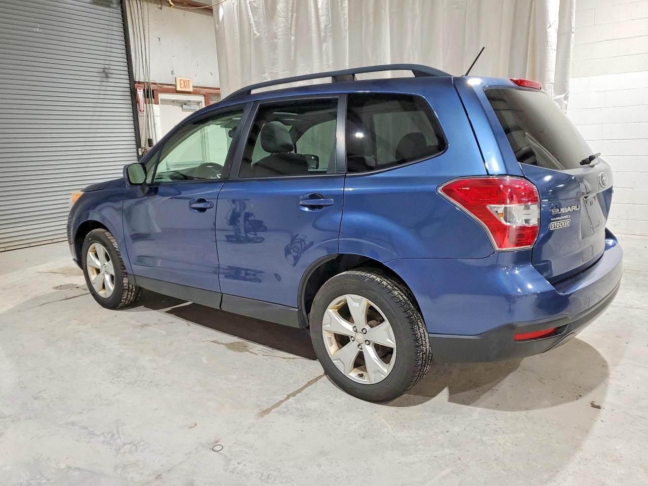 2014 Subaru Forester 2.5i Premium Blue vin: JF2SJADC2EH450761