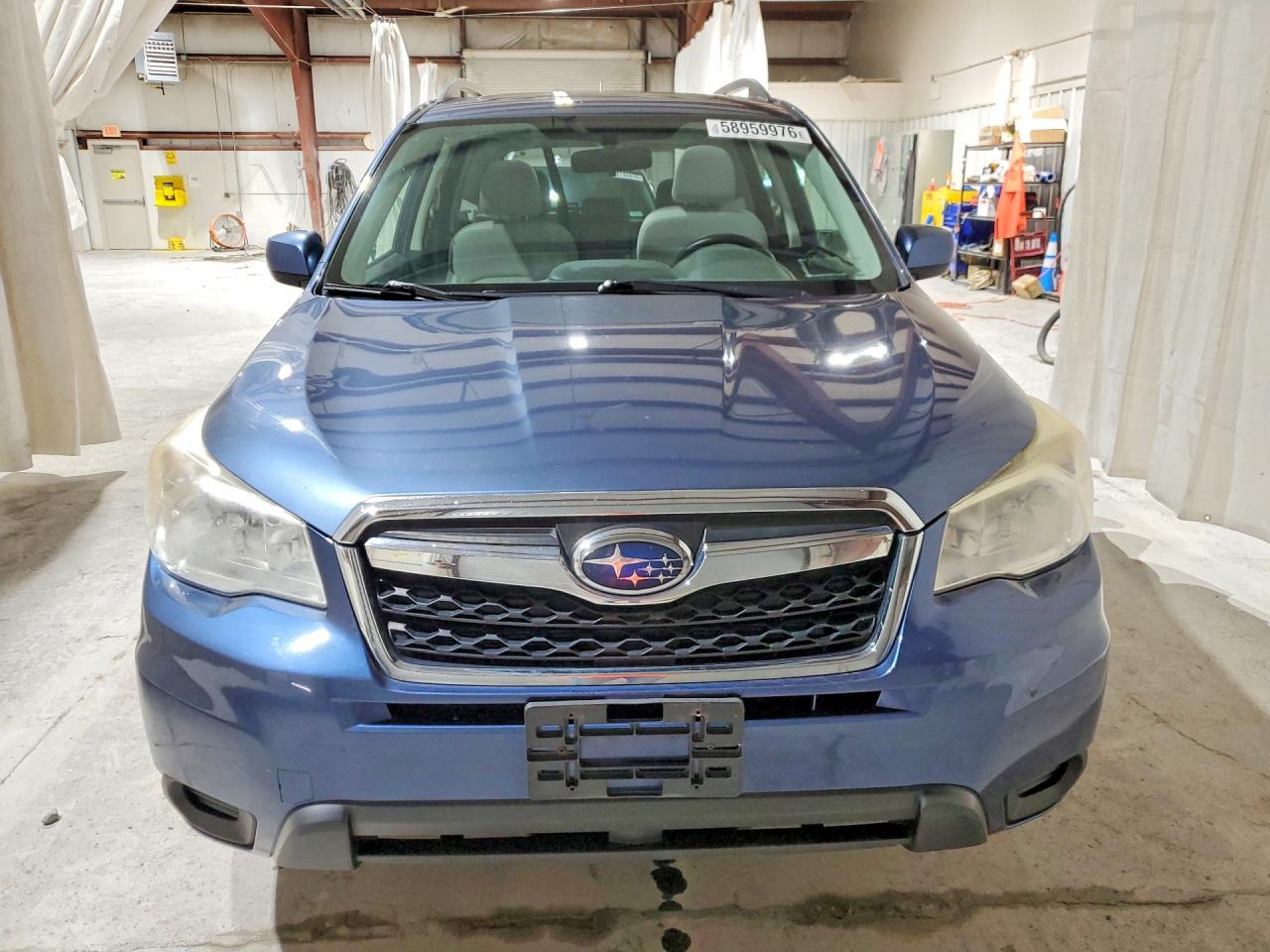 2014 Subaru Forester 2.5i Premium Blue vin: JF2SJADC2EH450761