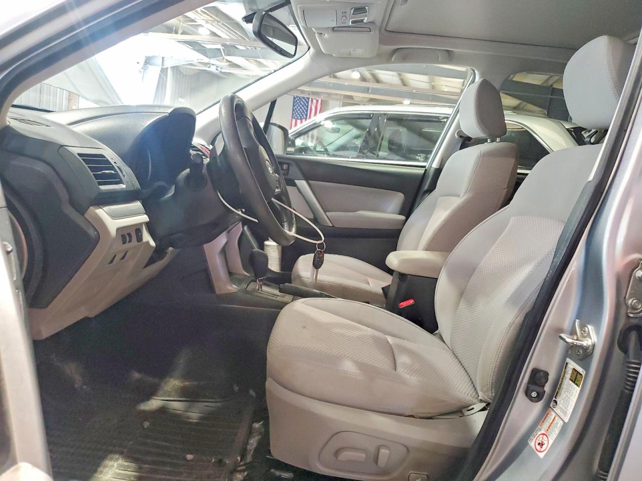 2014 Subaru Forester 2.5i Premium Silver vin: JF2SJADC2EH526446