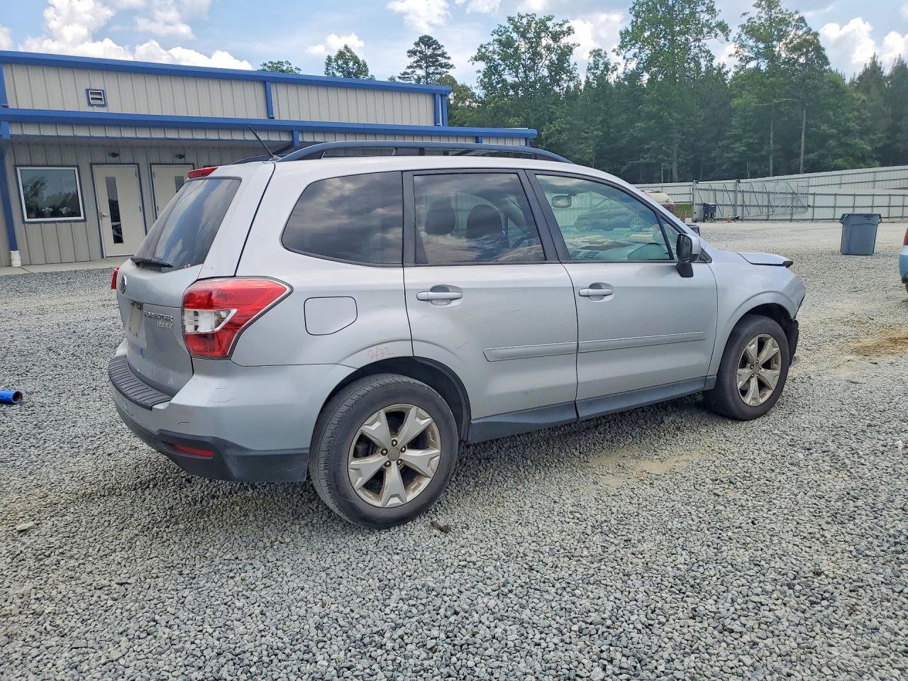 2015 Subaru Forester 2.5i Premium Silver vin: JF2SJADC2FH402968