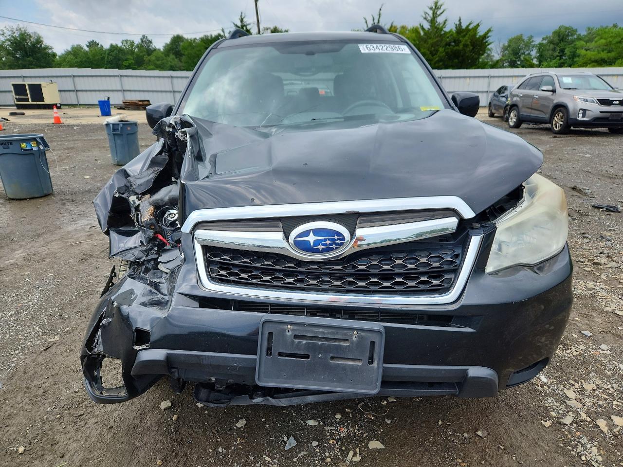 2015 Subaru Forester 2.5i Premium Black vin: JF2SJADC2FH411539