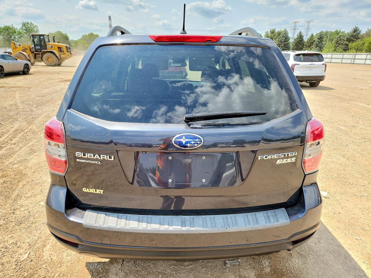 2015 Subaru Forester 2.5i Premium Серый vin: JF2SJADC2FH416756