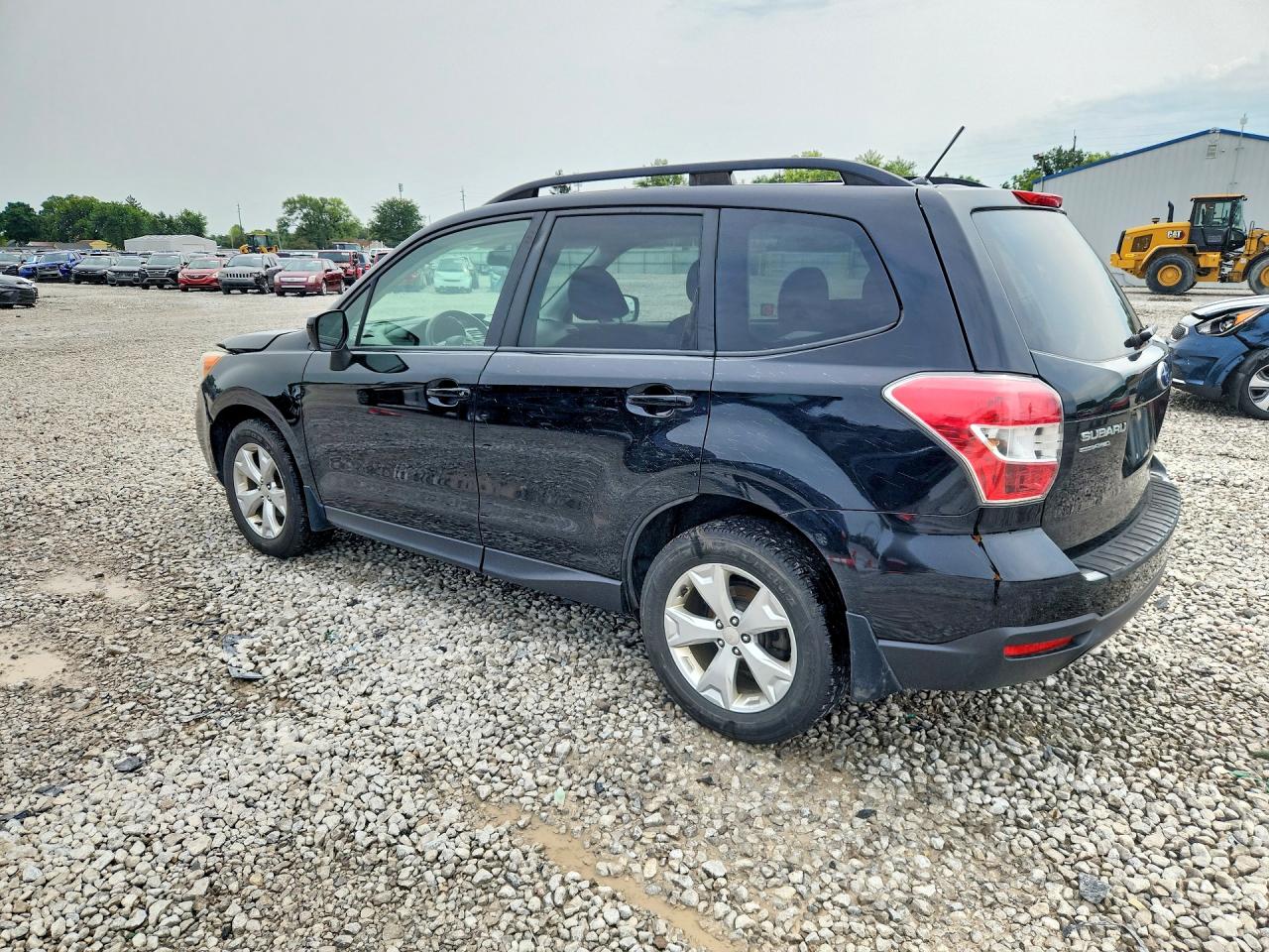 2015 Subaru Forester 2.5i Premium Black vin: JF2SJADC2FH450017