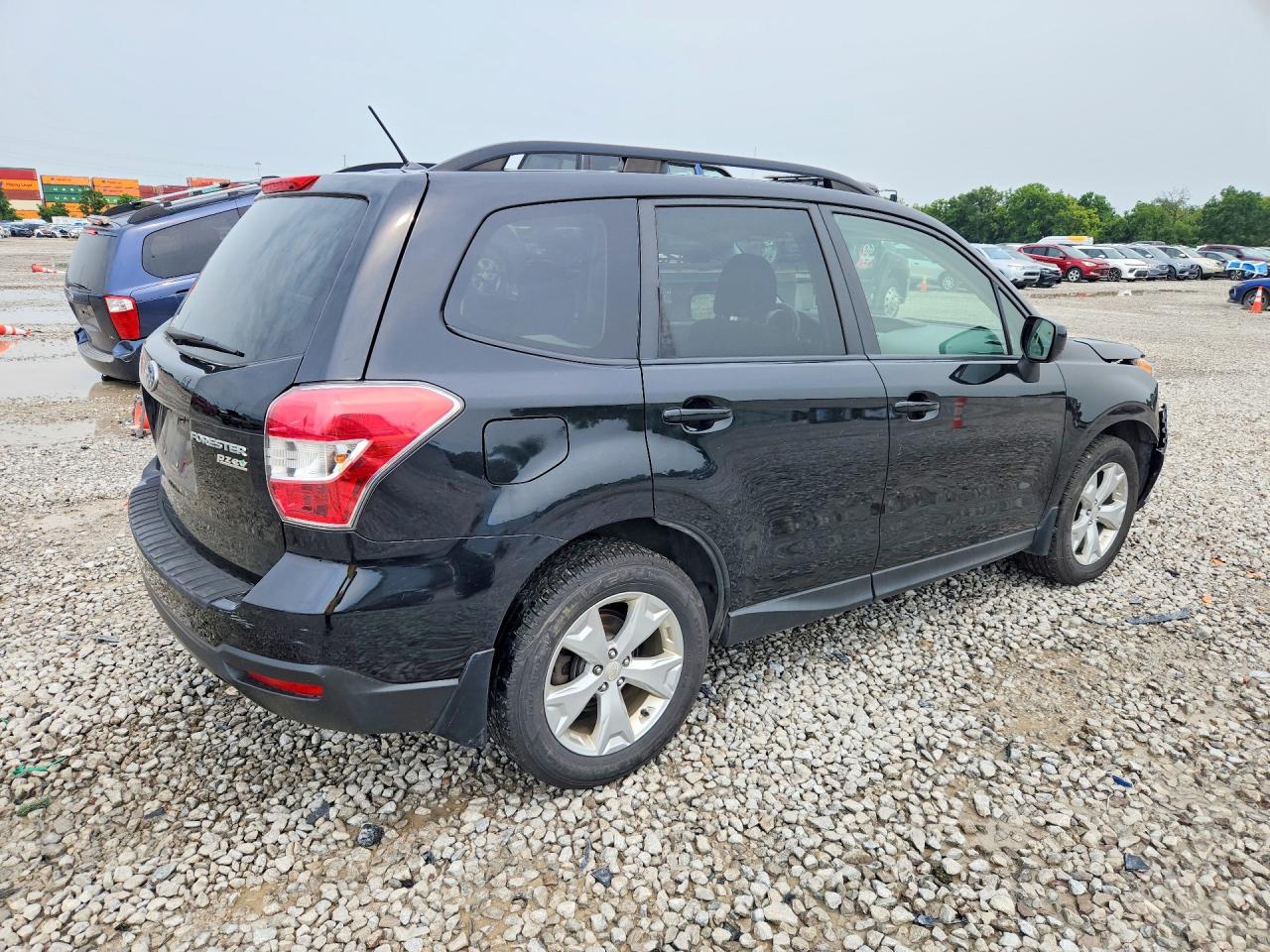 2015 Subaru Forester 2.5i Premium Black vin: JF2SJADC2FH450017