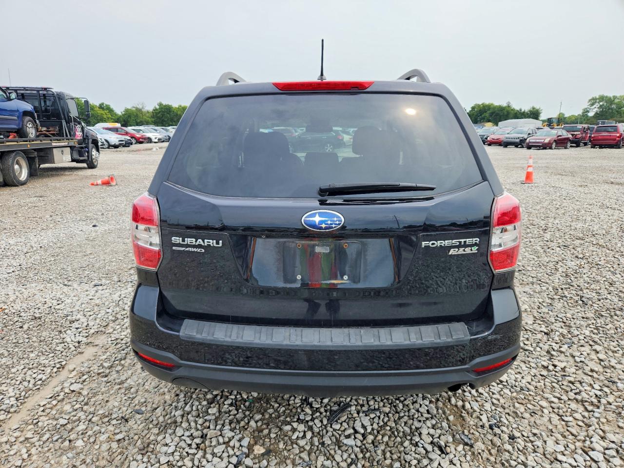 2015 Subaru Forester 2.5i Premium Black vin: JF2SJADC2FH450017