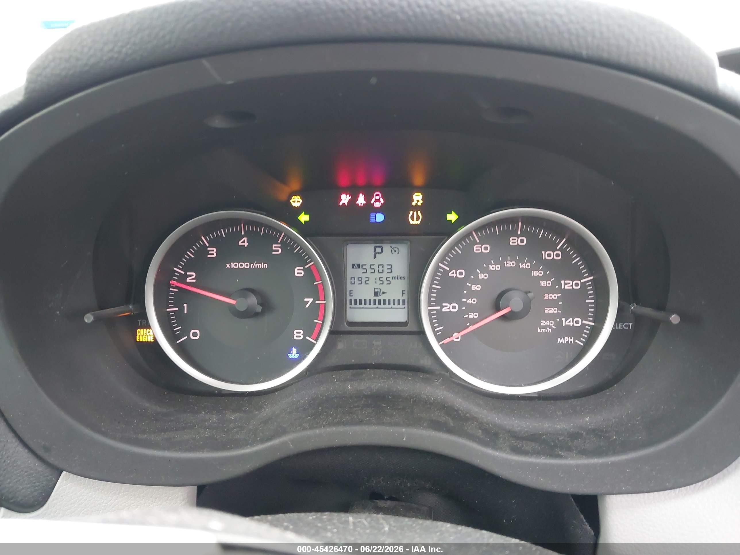 2015 Subaru Forester 2.5i Premium Белый vin: JF2SJADC2FH469294
