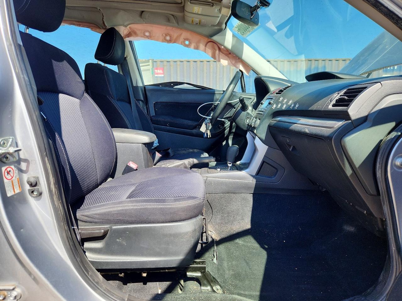2015 Subaru Forester 2.5i Premium Silver vin: JF2SJADC2FH489402