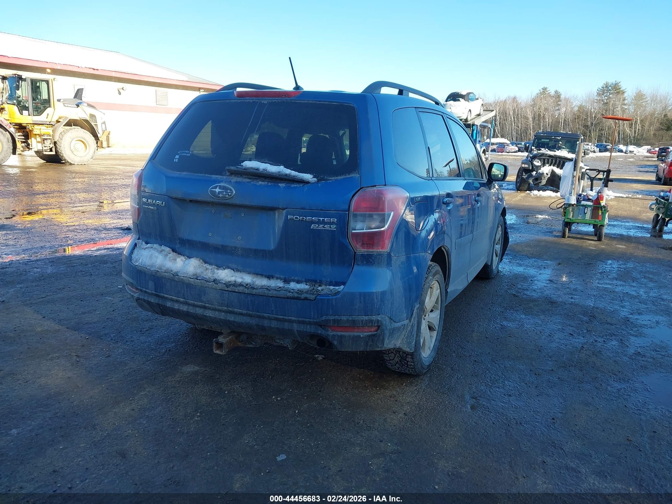 2015 Subaru Forester 2.5i Premium Blue vin: JF2SJADC2FH498178
