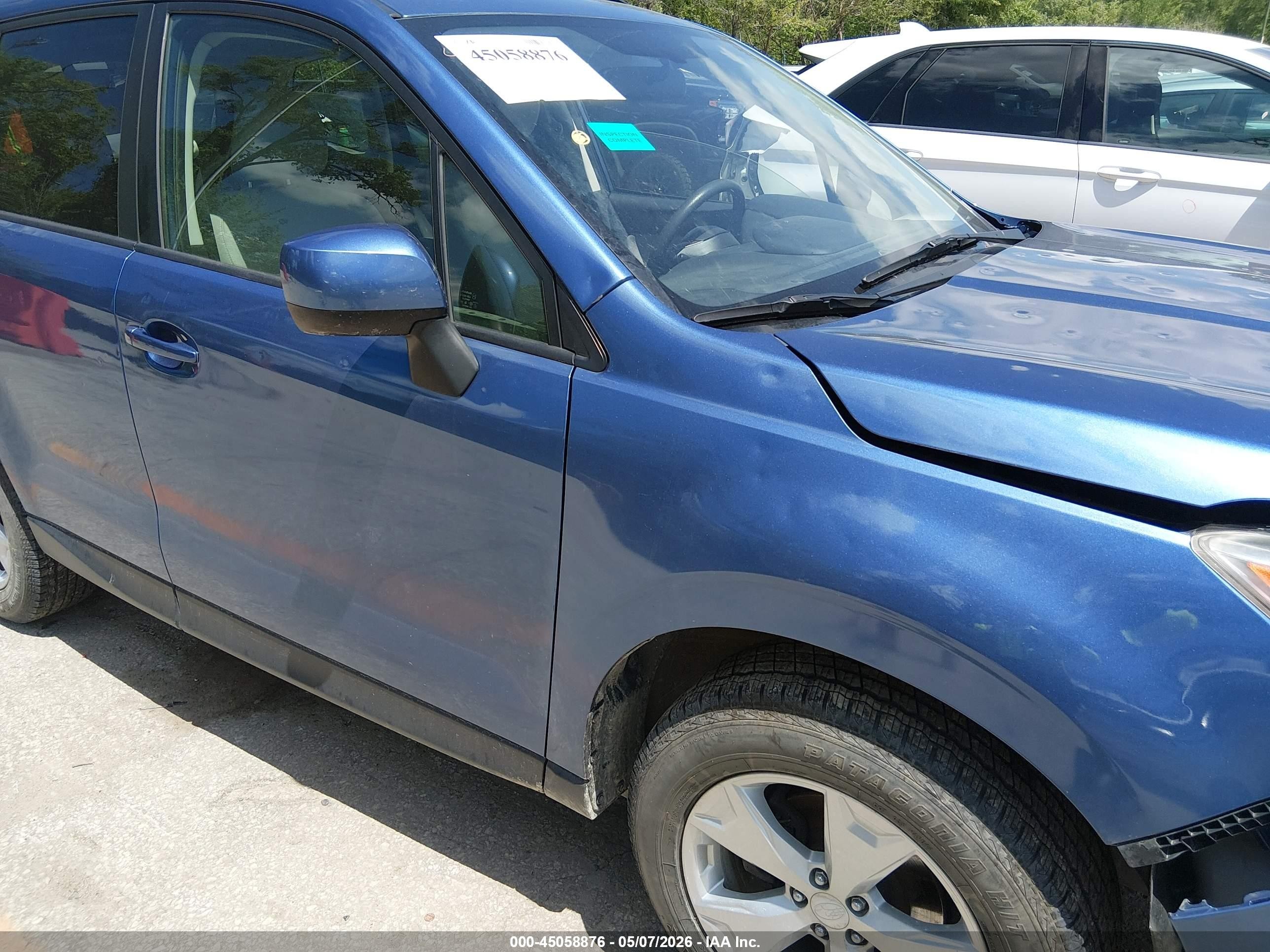 2015 Subaru Forester 2.5i Premium Blue vin: JF2SJADC2FH521359