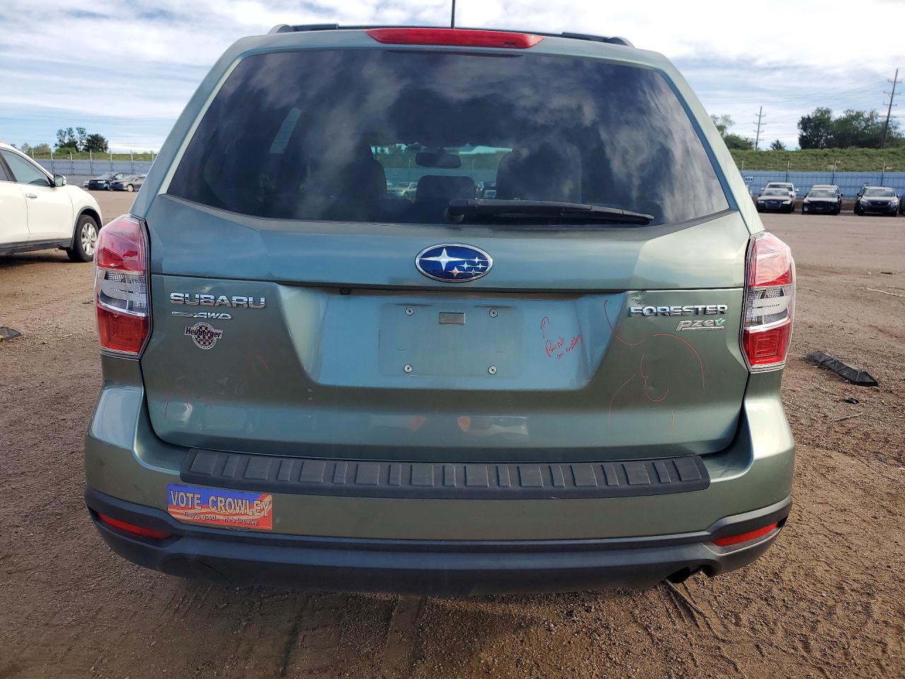 2015 Subaru Forester 2.5i Premium Green vin: JF2SJADC2FH556693
